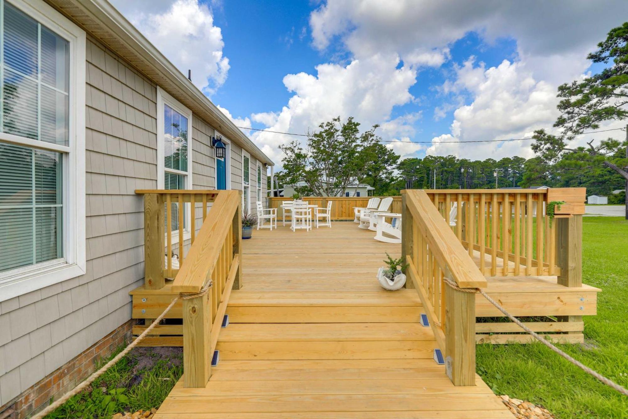 The Willowberry House With Deck And Grill! Harkers Island Exterior foto